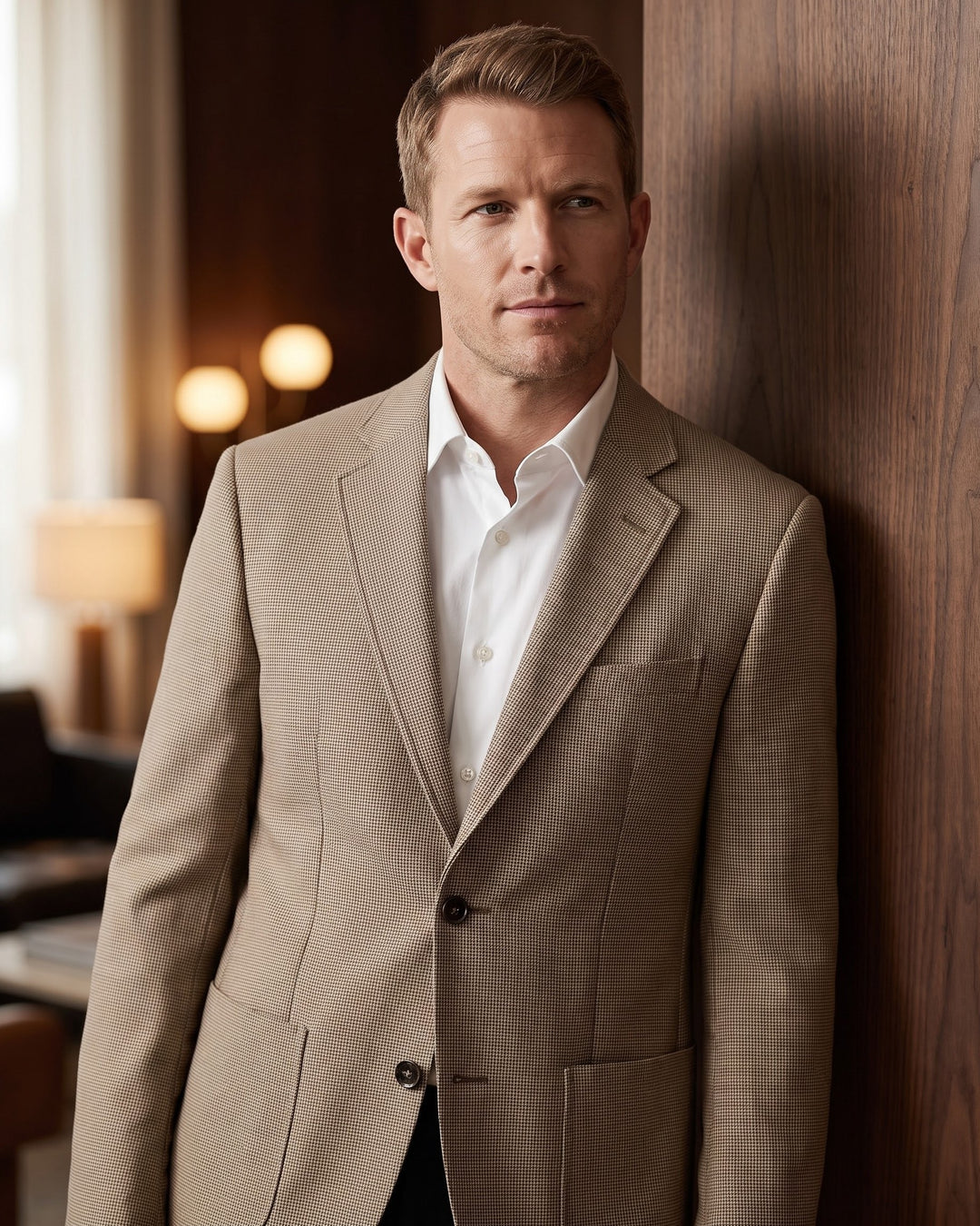 Silvano Micro-Check Blazer