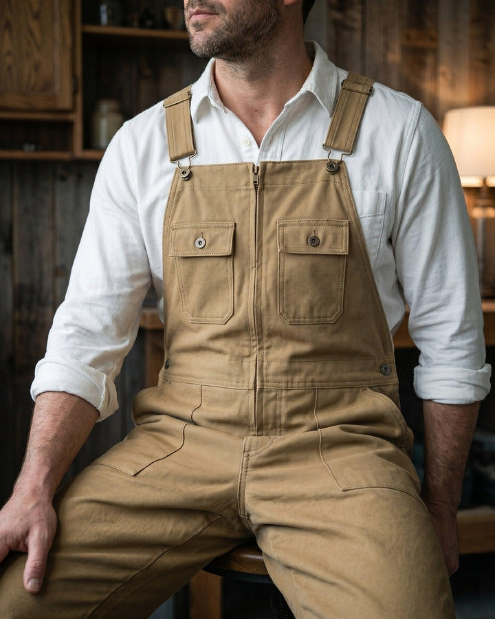 Vincenzo Cotton Overalls