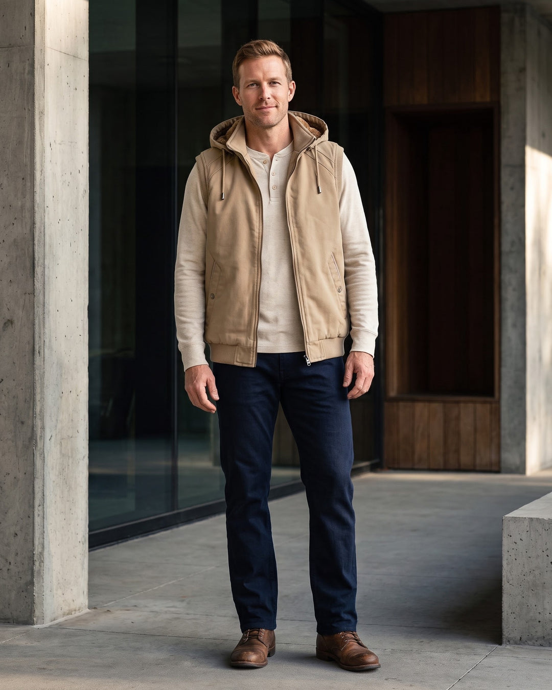 Simone Hooded Vest