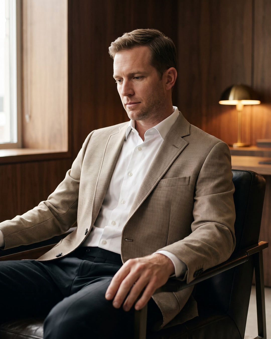 Silvano Micro-Check Blazer