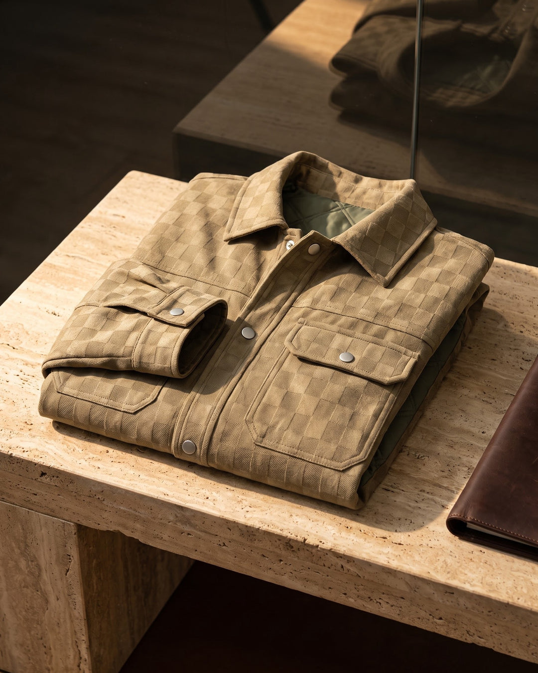 Manuel Quilted-Lined Trucker Jacket