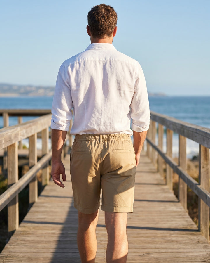 Francesco Cotton Chino Shorts