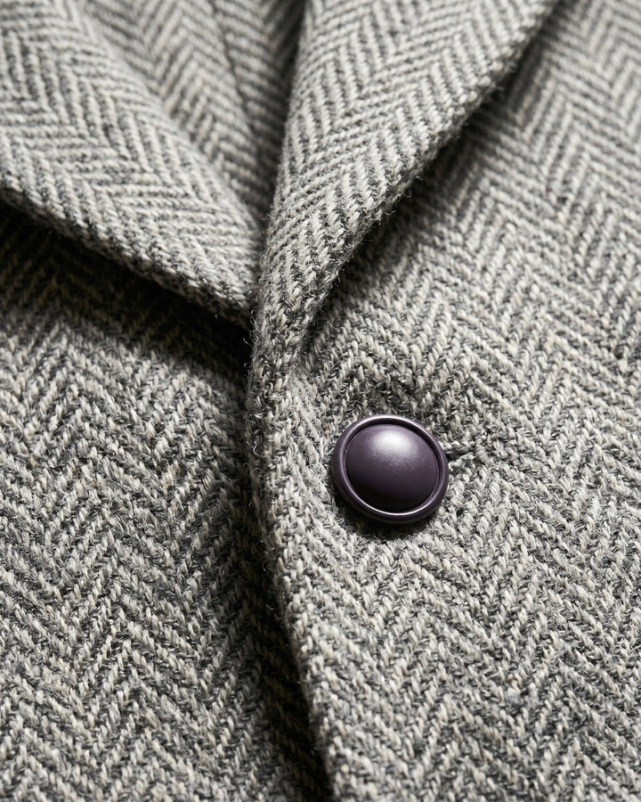 Isidoro Herringbone Tweed Vest