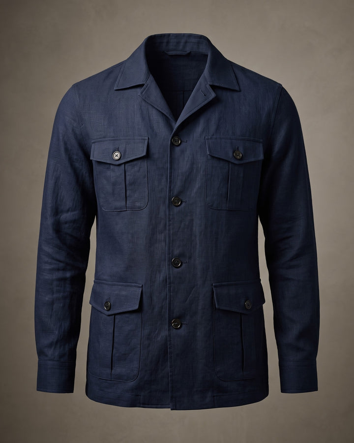 Ramiro Hemp Blend Safari Jacket
