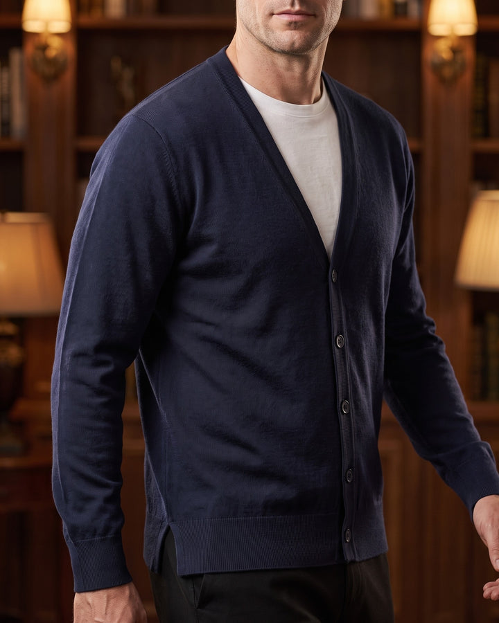 Andrea Cotton Blend Cardigan