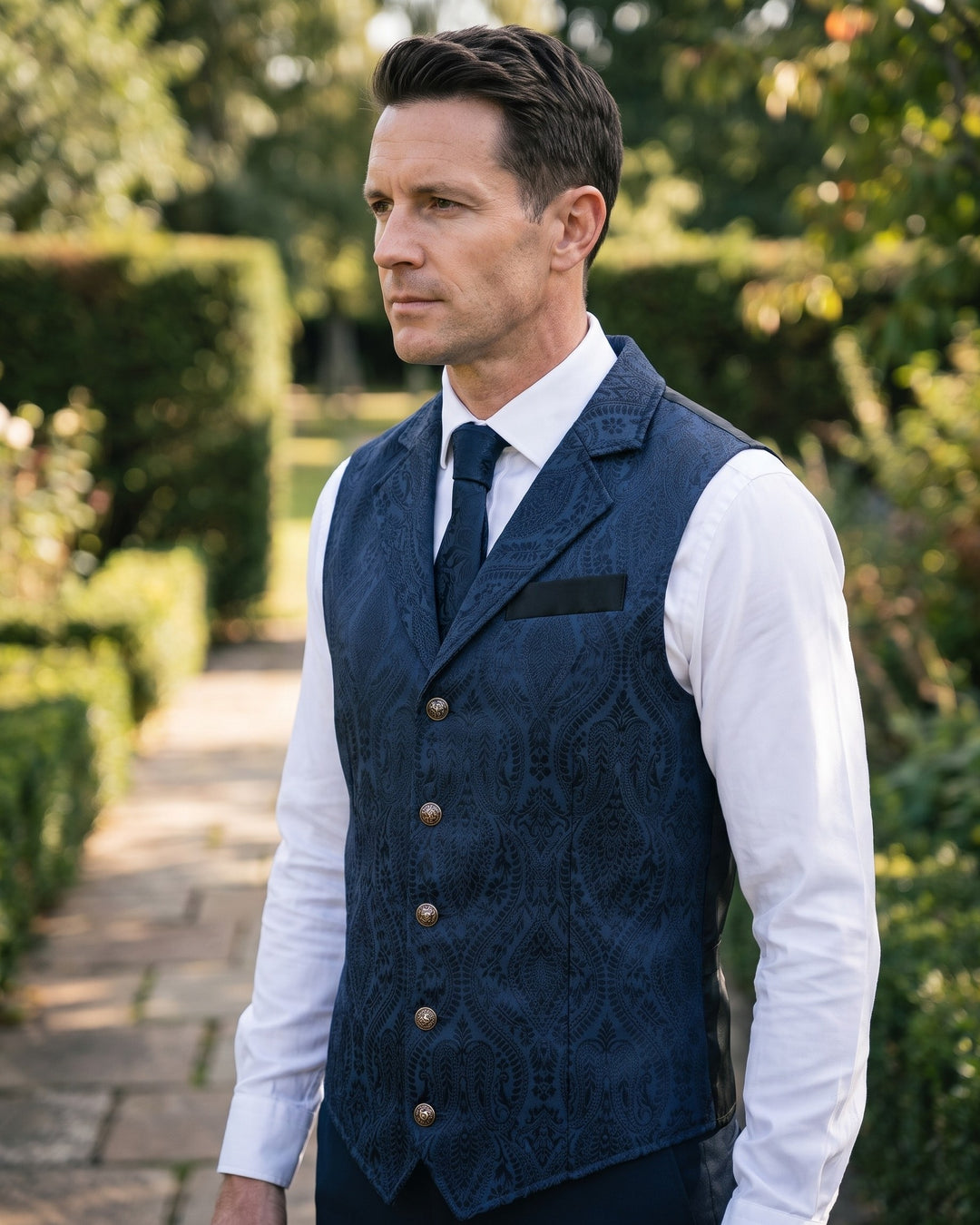 Guido Jacquard Vest