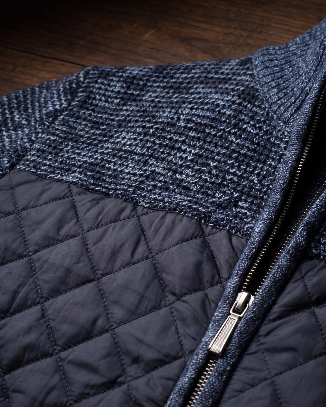 Rodrigo Hybrid Knit Quilted Jacket