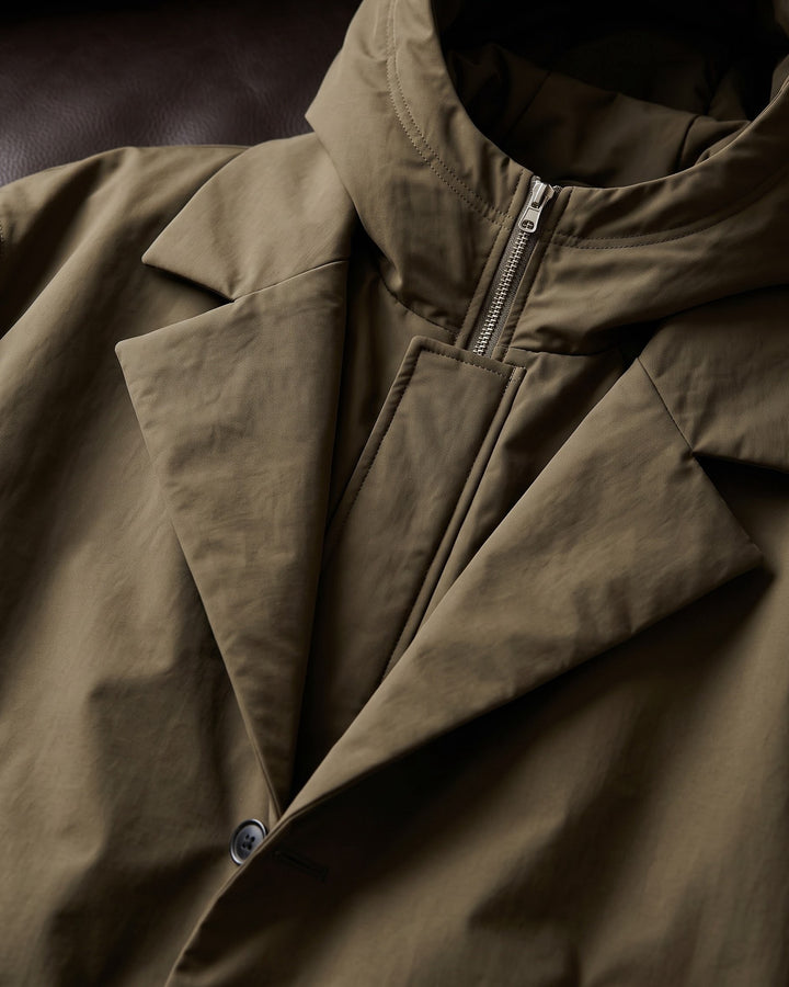 Umberto Hooded Overcoat