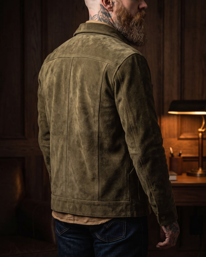 Ettore Suede Overshirt Jacket