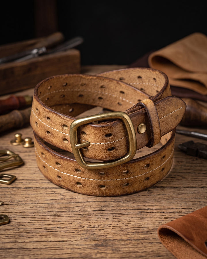 Rinaldo Full-Grain Leather Belt