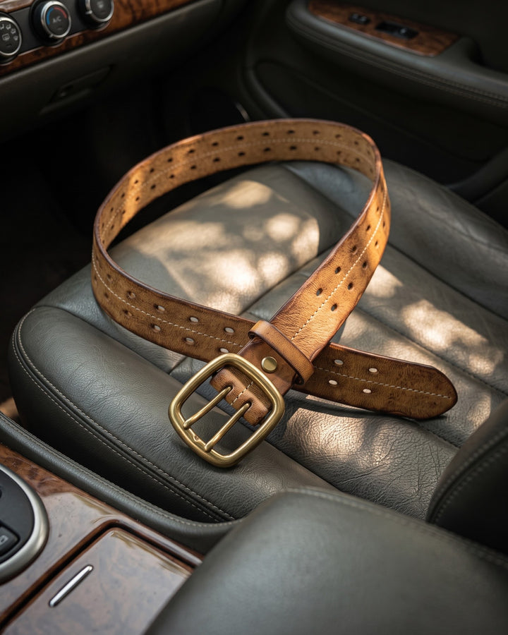 Rinaldo Full-Grain Leather Belt