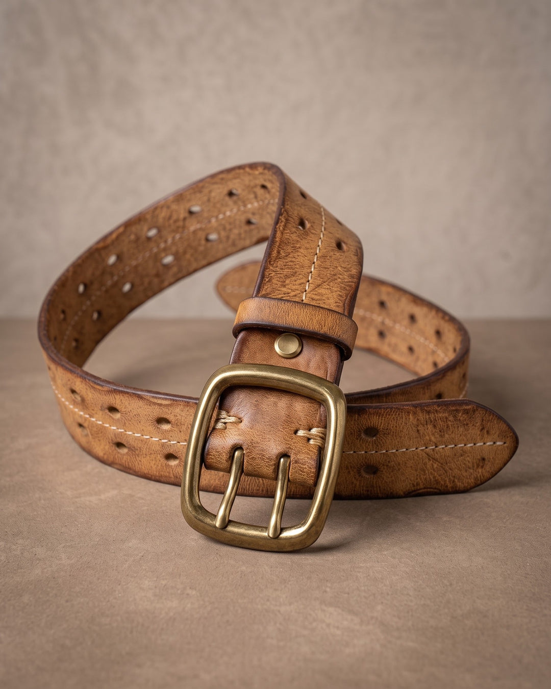 Rinaldo Full-Grain Leather Belt