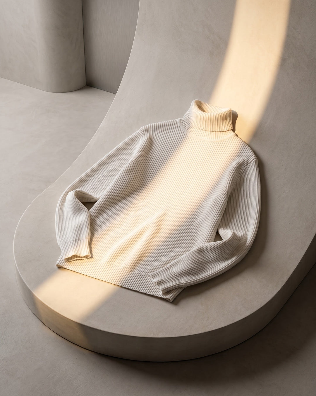 Pio Ribbed Turtleneck Sweater