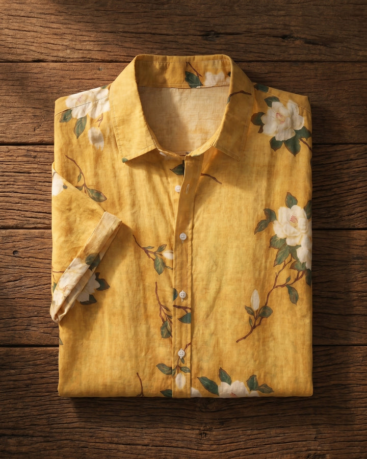 Ciro Floral Short-Sleeve Shirt