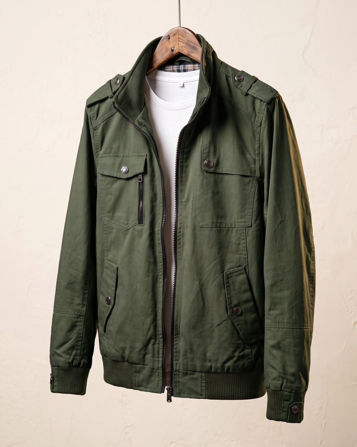 Nicola Cotton Bomber Jacket