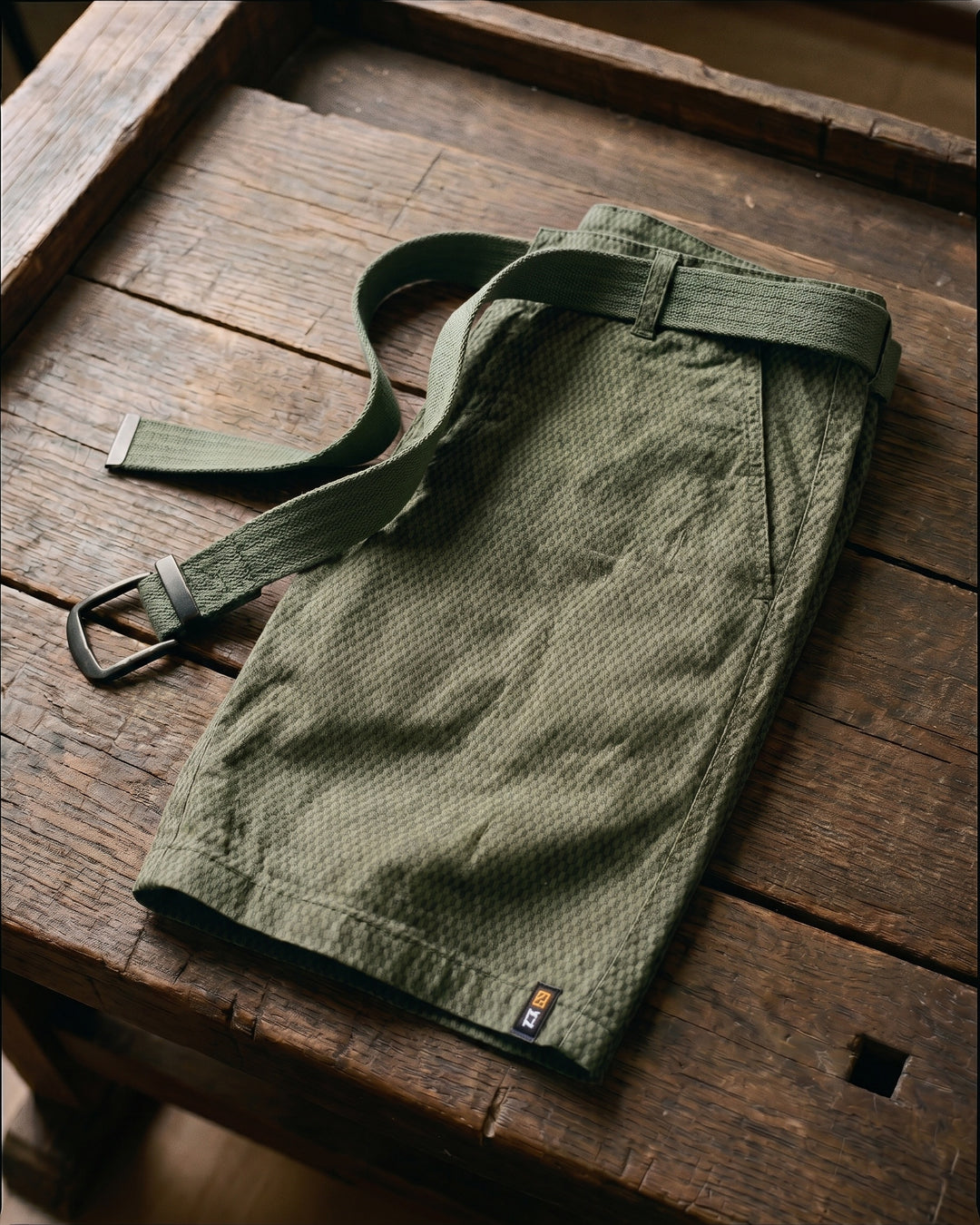 Ruben Cotton Check Shorts