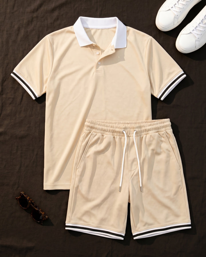 Nestor Polo and Shorts Set