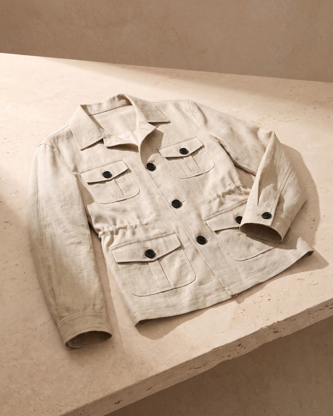 Ramiro Hemp Blend Safari Jacket
