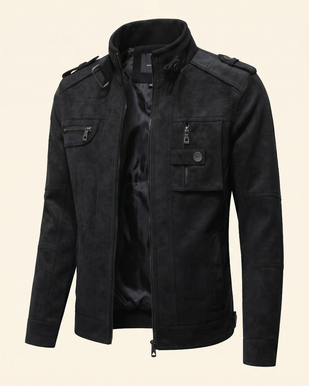 Valentino Leather Moto Jacket