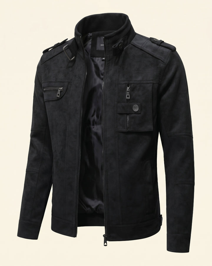 Valentino Leather Moto Jacket