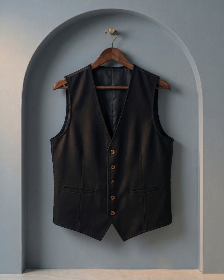 Tomas Linen Blend Vest