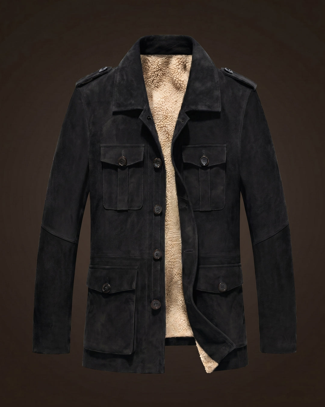 Elio Sherpa-Lined Field Jacket
