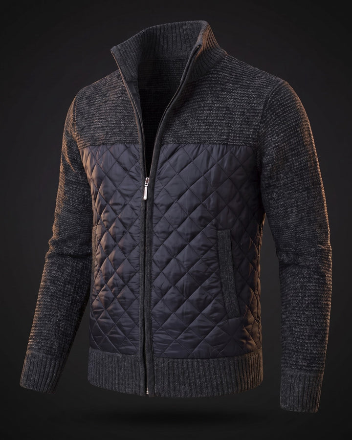 Rodrigo Hybrid Knit Quilted Jacket