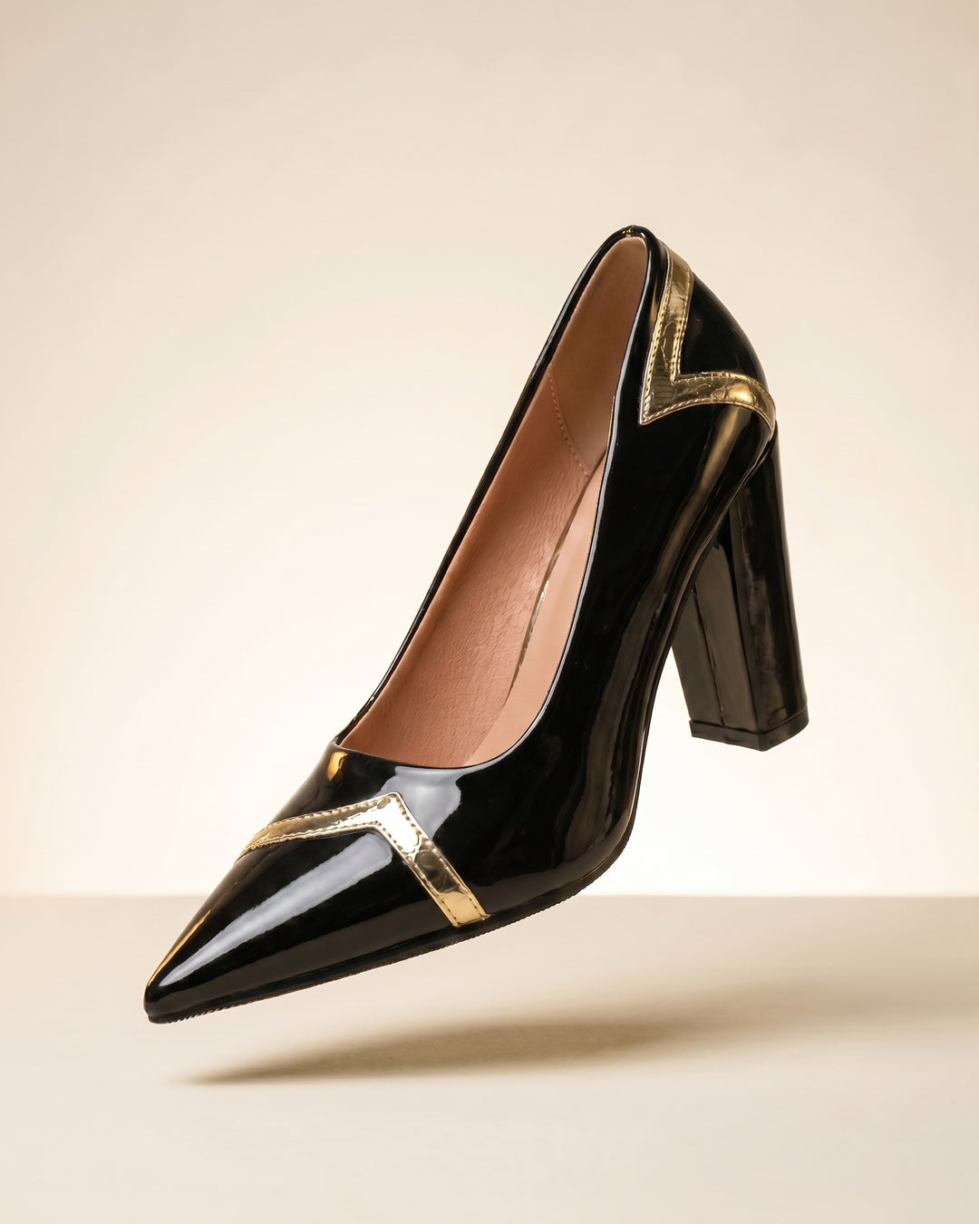 Zaira Block Heel Pump