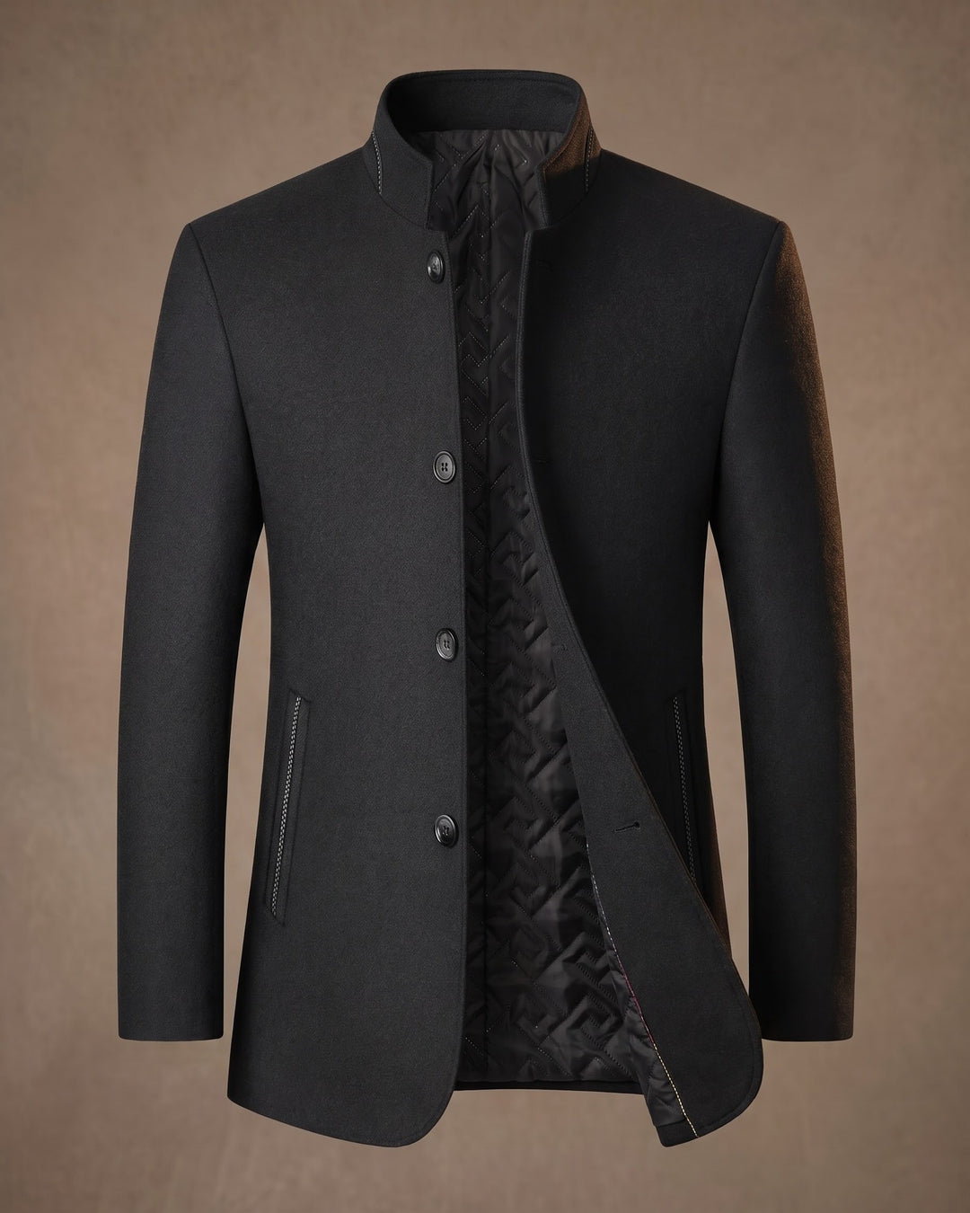 Ettore Wool Blend Coat
