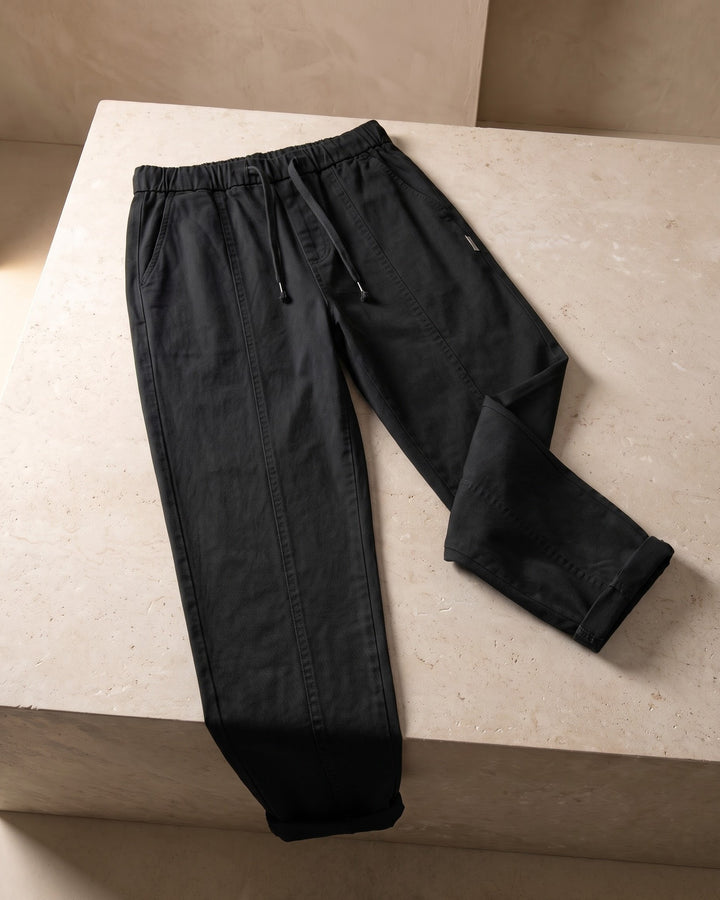 Virgilio Cotton Drawstring Trousers