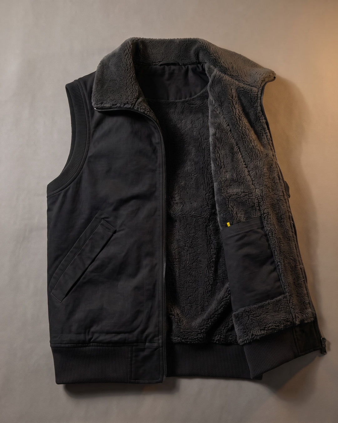 Aldo Cotton Sherpa-Collar Vest