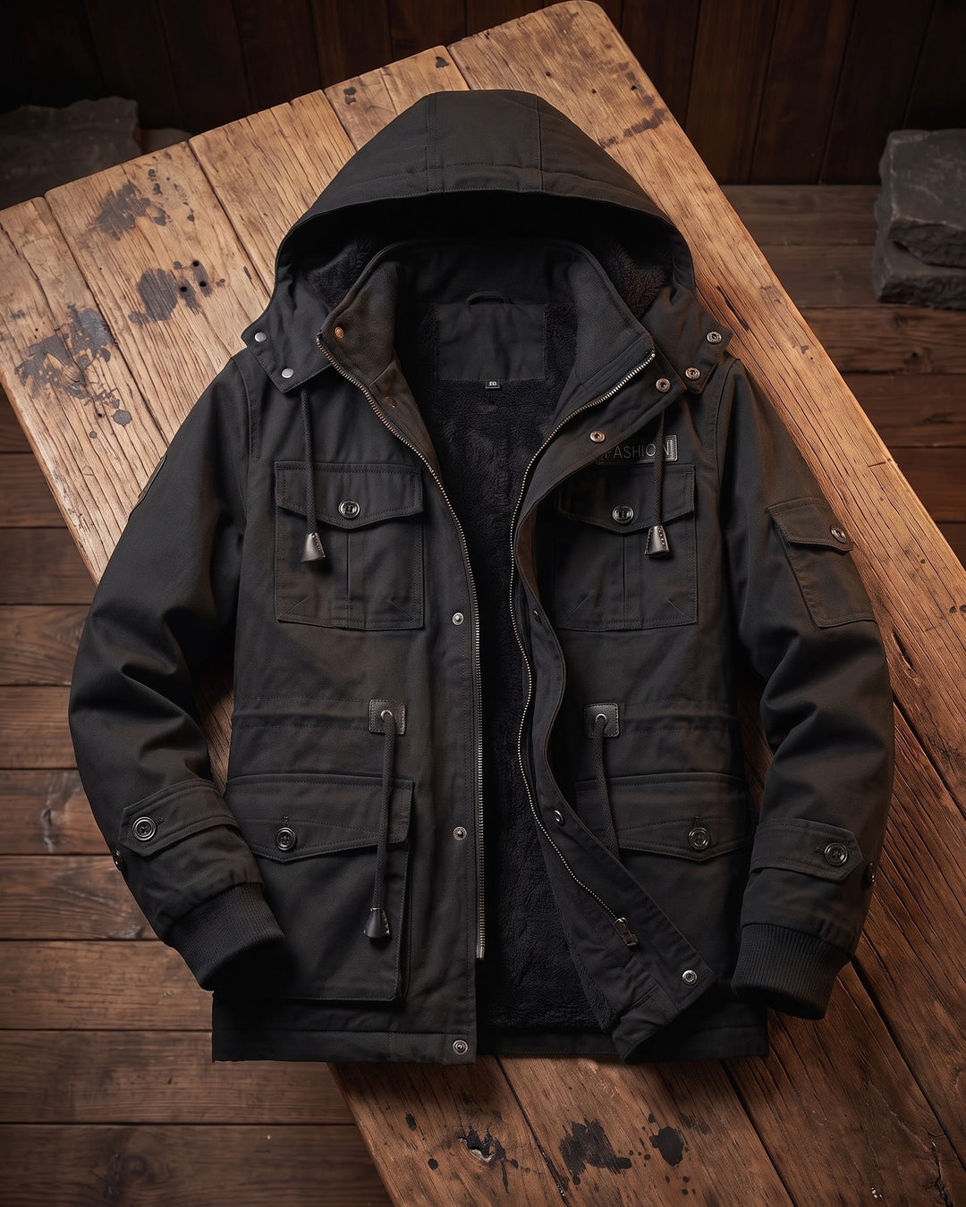Oscar Cotton Military Jacket