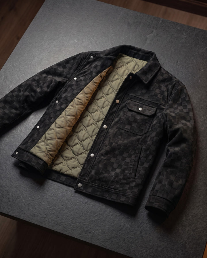 Manuel Quilted-Lined Trucker Jacket