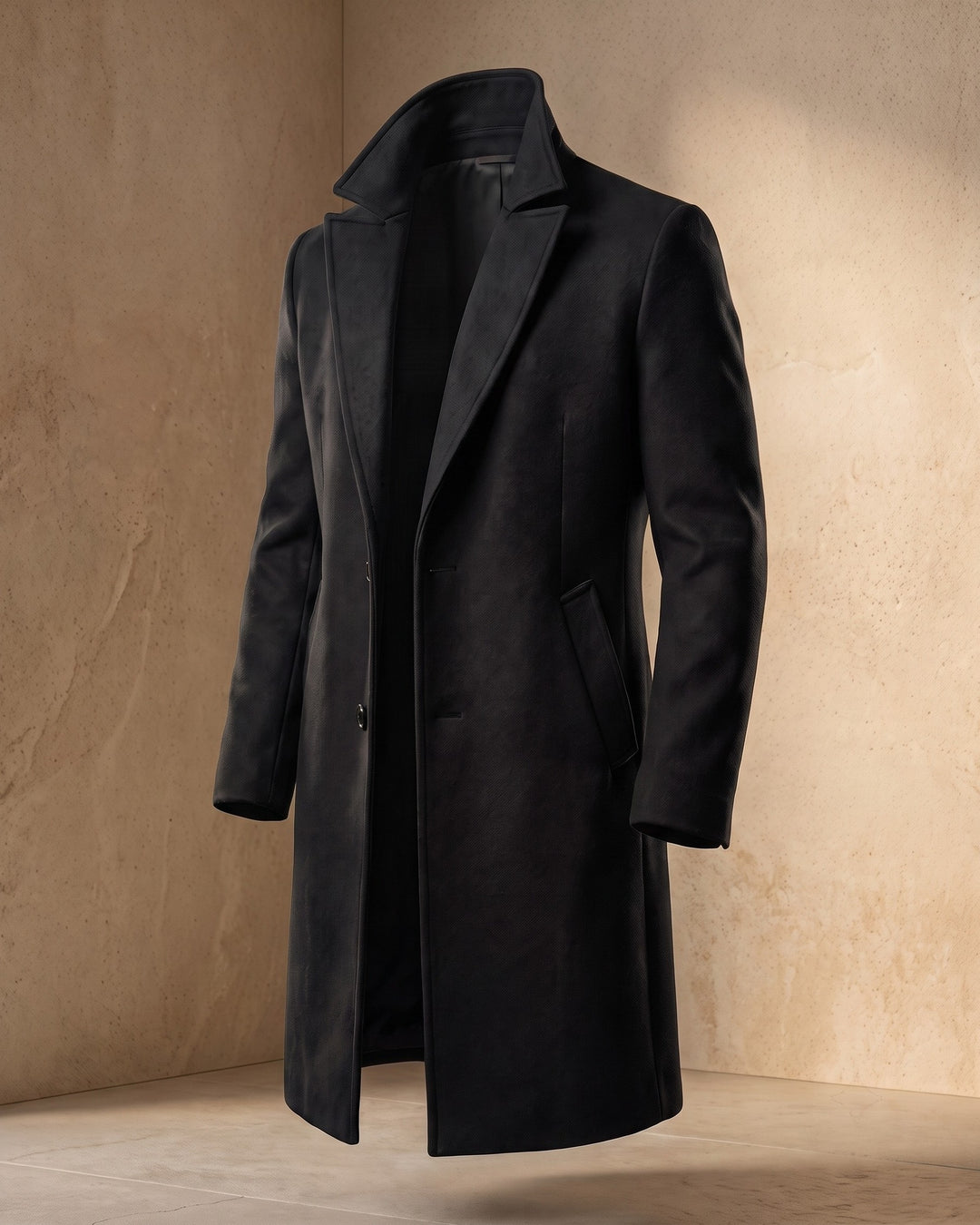 Ettore Wool-Blend Overcoat
