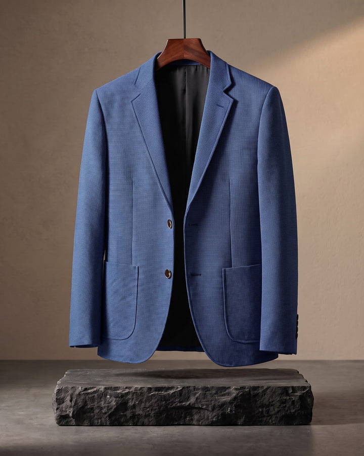 Silvano Micro-Check Blazer