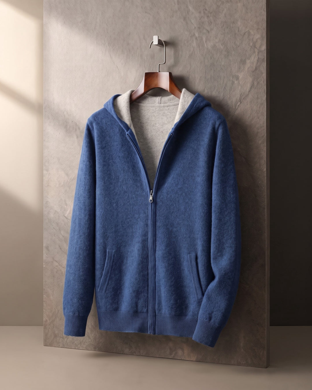Donato Cashmere Zip Hoodie