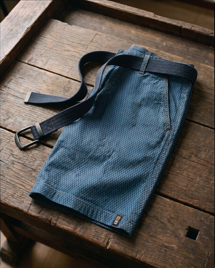 Ruben Cotton Check Shorts