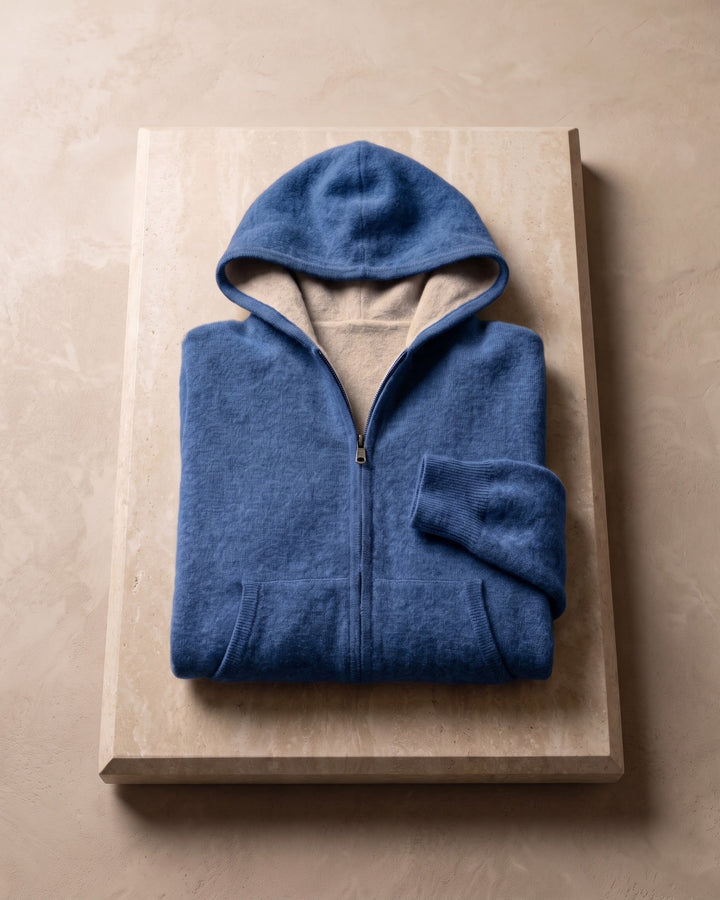 Donato Cashmere Zip Hoodie