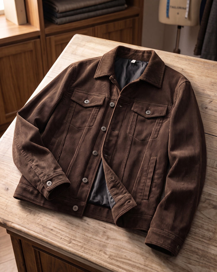 Piero Corduroy Cotton Jacket