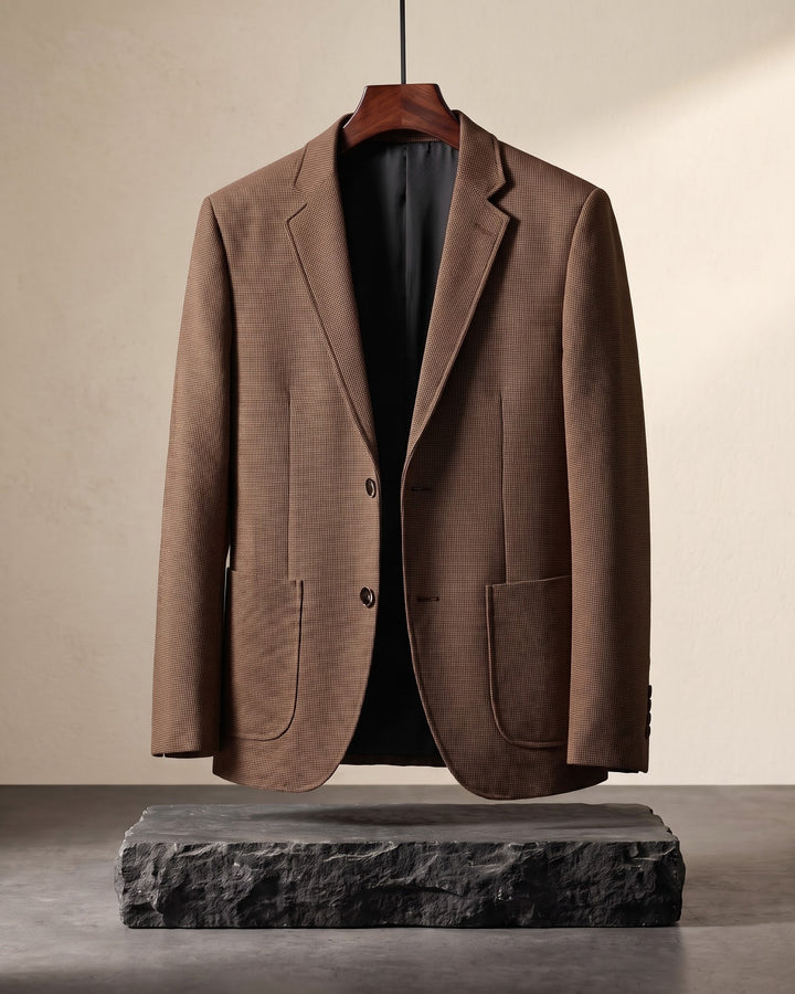 Silvano Micro-Check Blazer
