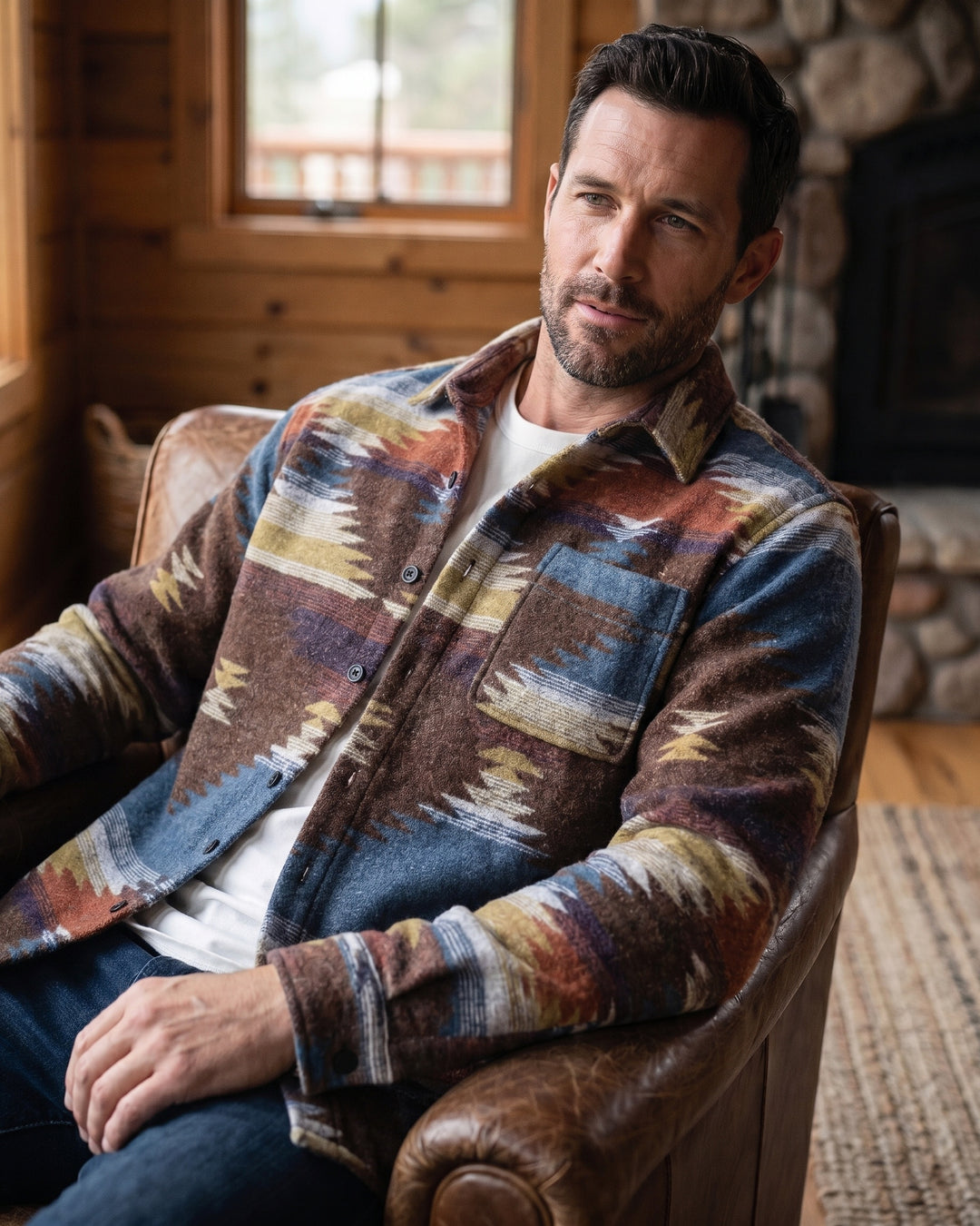 Rinaldo Woven Shirt Jacket