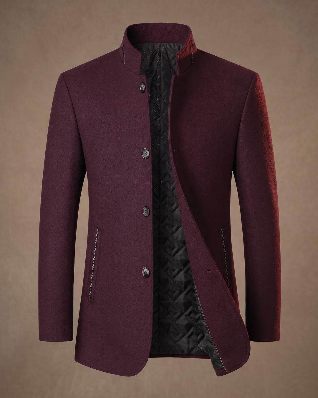 Ettore Wool Blend Coat