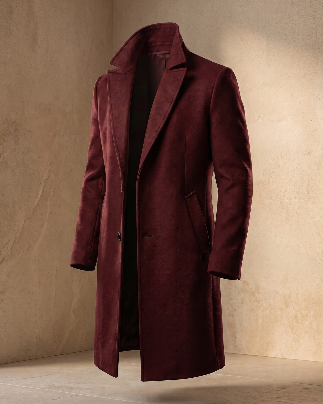Ettore Wool-Blend Overcoat