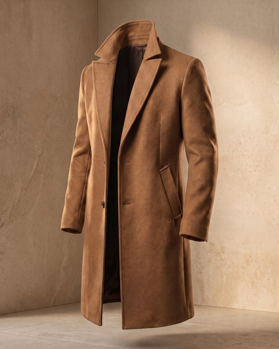 Ettore Wool-Blend Overcoat