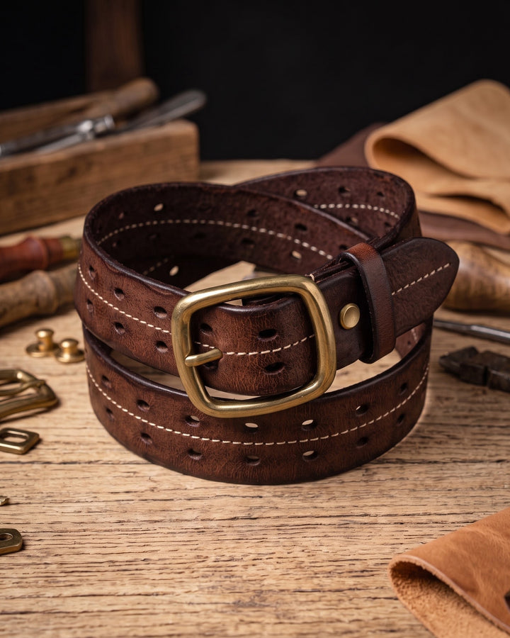 Rinaldo Full-Grain Leather Belt