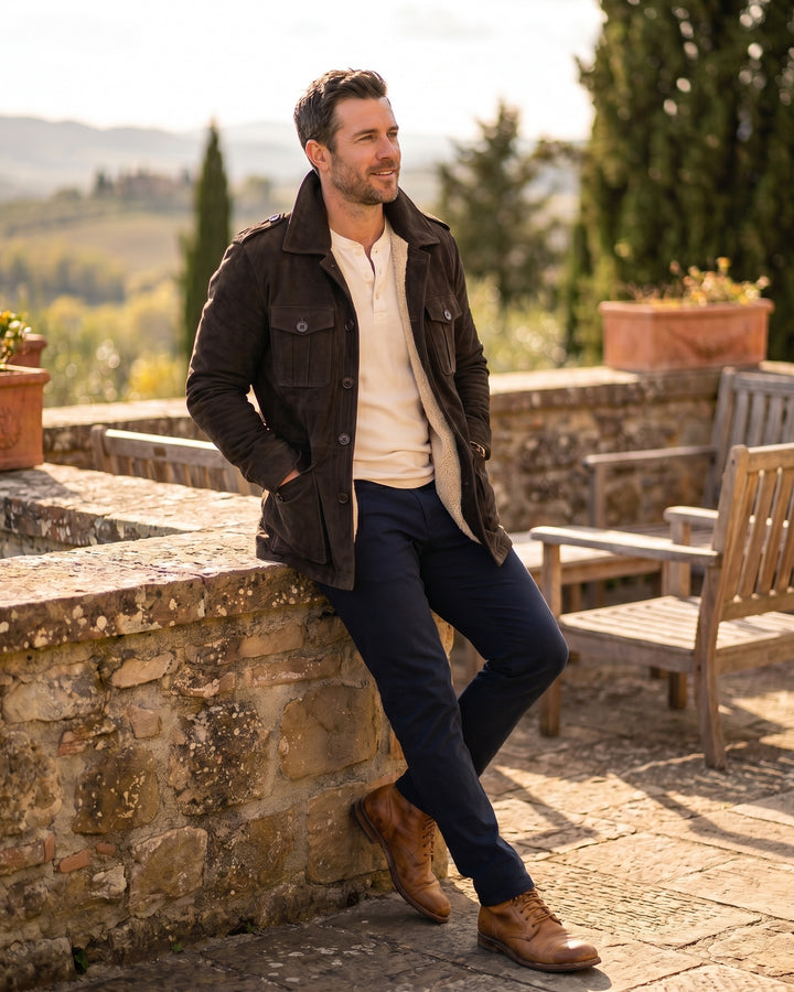 Elio Sherpa-Lined Field Jacket