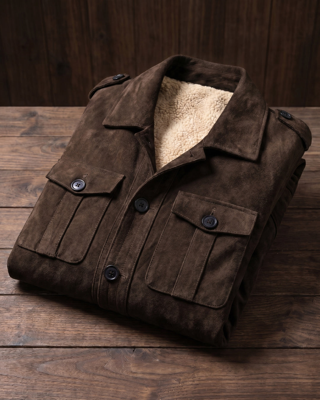Elio Sherpa-Lined Field Jacket