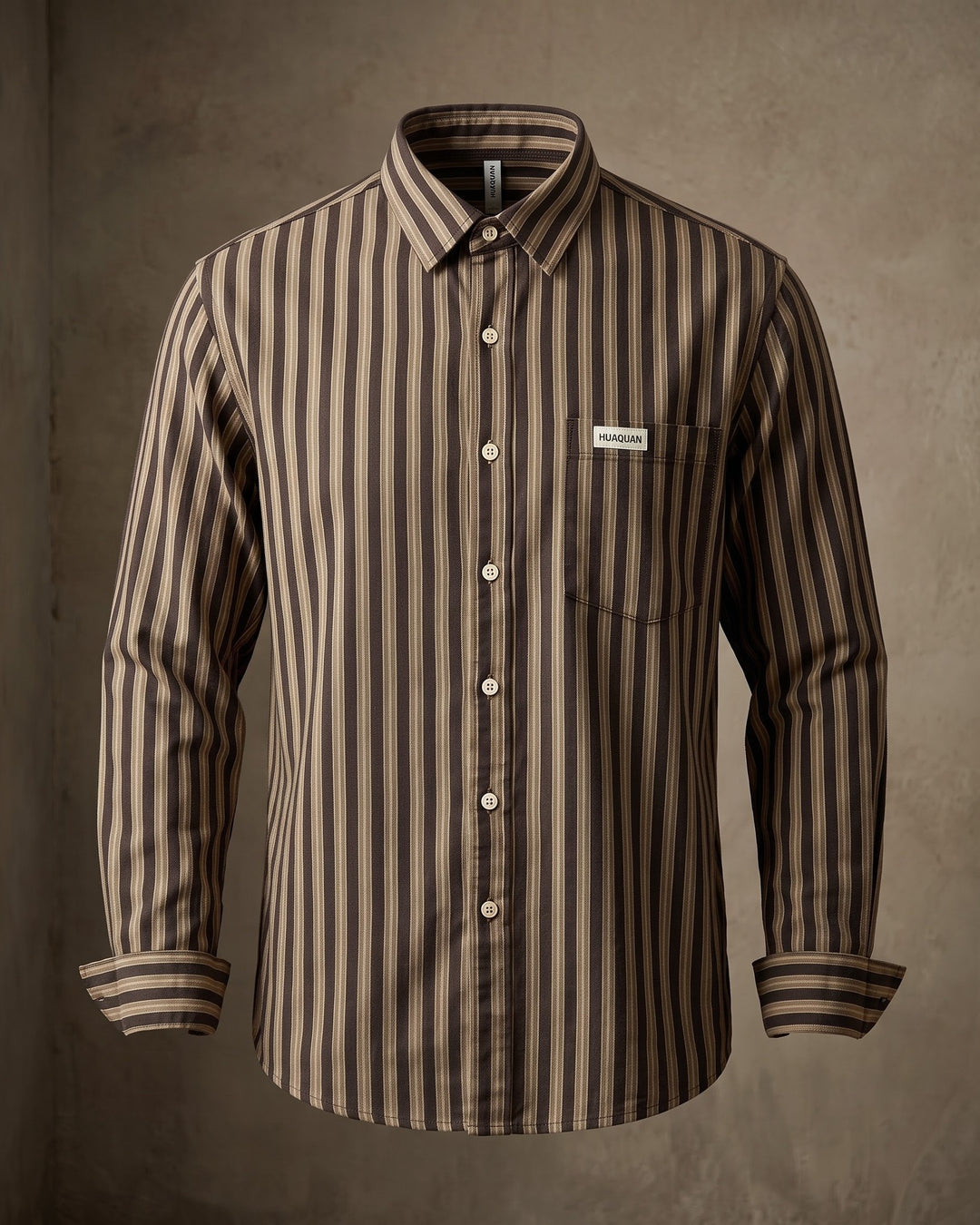 Andrea Cotton Striped Shirt
