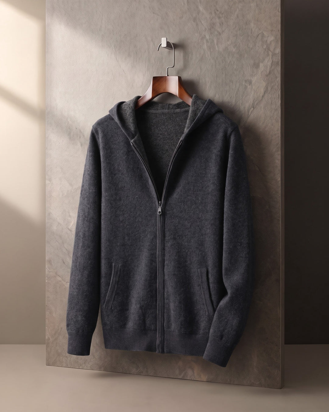 Donato Cashmere Zip Hoodie