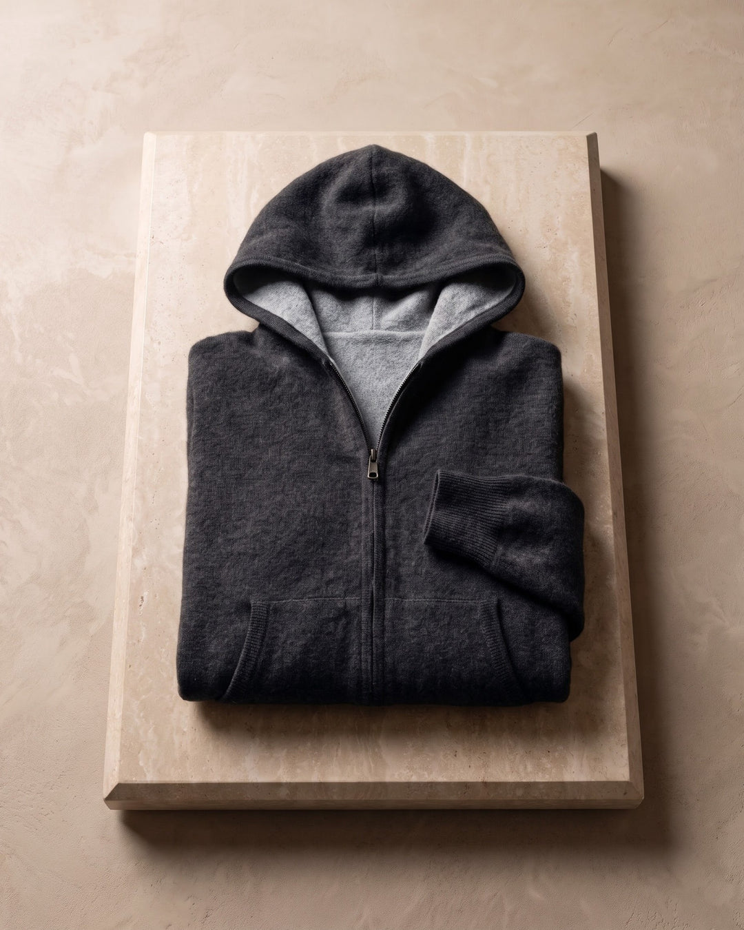 Donato Cashmere Zip Hoodie